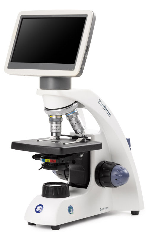 Microscope monoculaire BioBlue BB.4200-LCD - www.letscopes.com