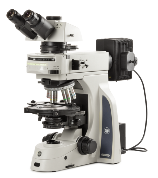 Microscopio Trinocular Delphi-X Observer polarización DX.2053-PLPOLRi - www.letscopes.com