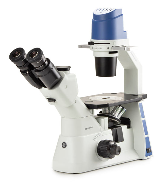 Microscope trinoculaire inversé Oxion Inverso OX.2003-PLPH - www.letscopes.com